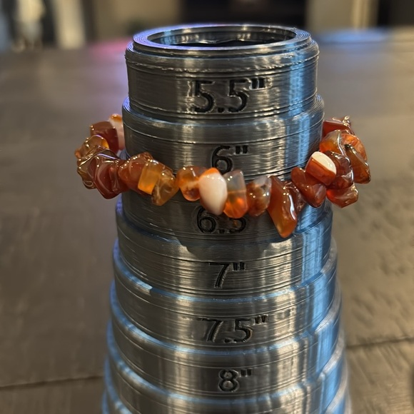 Elegant Brown Stone Bracelet - Picture 4 of 4